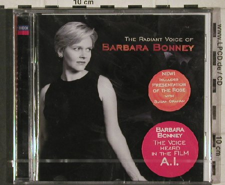 Bonney,Barbara: The Radiant Voice Of, FS-New, Decca, D, 2001 Typ: CD Best.-Nr.: 91492 Preis: 10,00 Euro