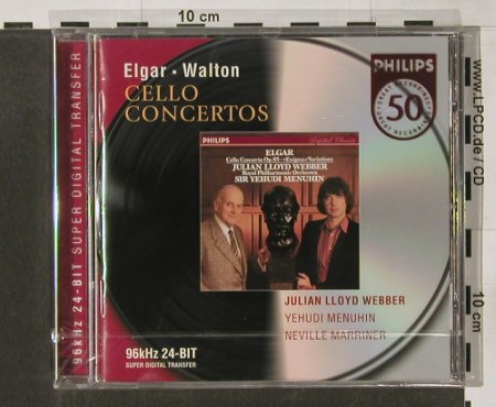 Elgar,Edward / William Walton: Cello Concertos, FS-New, Philips(), D, 01 - CD - 91574 - 10,00 Euro