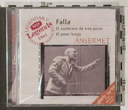 De Falla,Manuel: El Sombrero de tres picos, FS-New, Decca, D, 2000 Typ: CD Best.-Nr.: 91583 Preis: 11,50 Euro