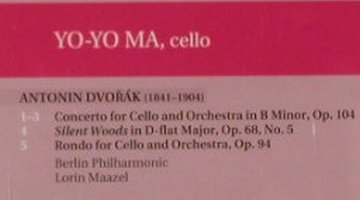 Dvorák,Antonin: Cello Concerto, Sony(), A, 86 - CD - 91590 - 10,00 Euro