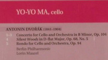 Dvork,Antonin: Cello Concerto, Sony(), A, 86 - CD - 91590 - 10,00 Euro
