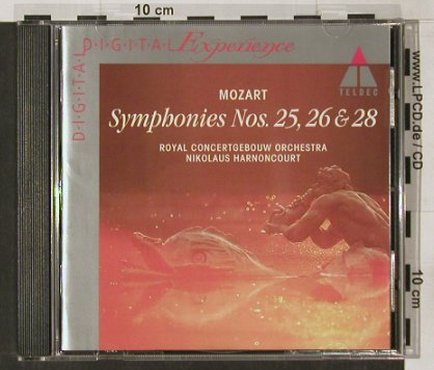 Mozart,Wolfgang Amadeus: Sinfonien Nr. 25, 26 & 28, Teldec, D, 1993 Typ: CD Best.-Nr.: 91621 Preis: 7,50 Euro
