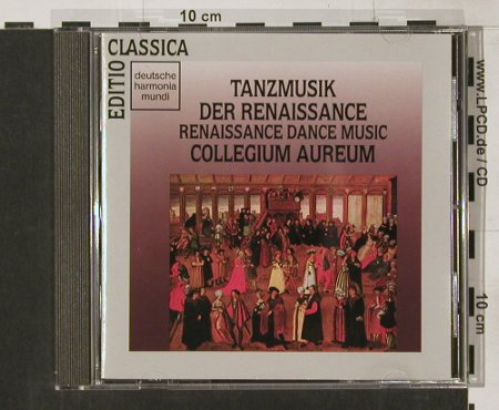 V.A.Tanzmusik Der Renaissance: Jacques Moderne, Susato,Gervaise..., DHM(), D, 1992 - CD - 91631 - 7,50 Euro