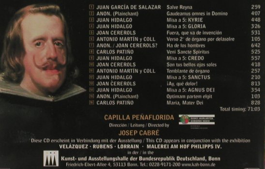 V.A.Salve Reyna: Msica Espanola, Glissando(), D, 1999 - CD - 91632 - 10,00 Euro