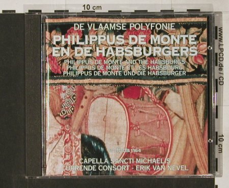 V.A.De Vlaamse Polyfonie: Philippus De Monte en de Habsburger, Eufoda(1164), B,  - CD - 91635 - 11,50 Euro