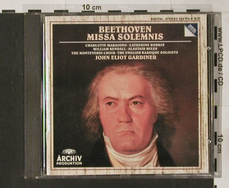 Beethoven,Ludwig van: Missa Solemnis, Archiv (429 779-2), D, 1990 Typ: CD Best.-Nr.: 91666 Preis: 7,50 Euro