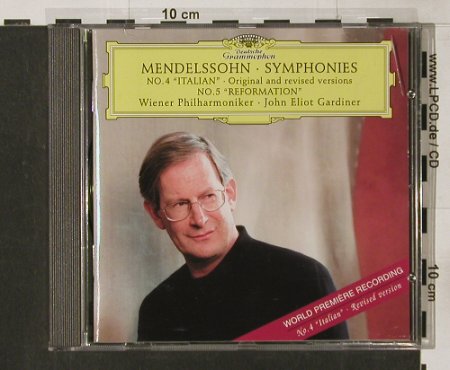 Mendelssohn Bartholdy,Felix: Symphonies, op. 4 & 5 "Reformation", Deutsche Gramophon, D, 98 Typ: CD Best.-Nr.: 91673 Preis: 10,00 Euro