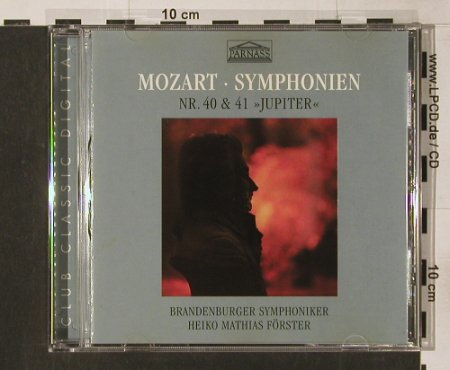 Mozart,Wolfgang Amadeus: Symphonie Nr. 40 & 41 - Jupiter, Parnass (32 202 4), D, 1996 Typ: CD Best.-Nr.: 91686 Preis: 7,50 Euro