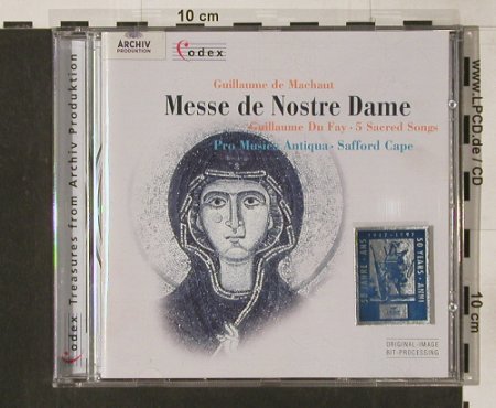 De Machaut,Guillaume: Messe De Nostre Dame, Archiv, D Typ: CD Best.-Nr.: 91690 Preis: 10,00 Euro
