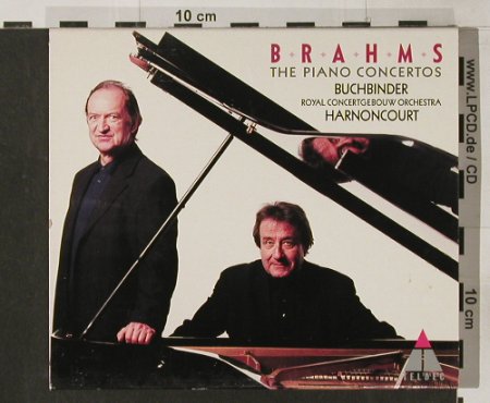 Brahms,Johannes: The Piano Concertos, Teldec, D Typ: 2CD Best.-Nr.: 91692 Preis: 11,50 Euro