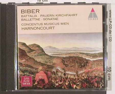 Biber,Heinrich: Battalia,Pauern Kirchfahrt,Balletta, Teldec(4509-97914-2), D, 1996 - CD - 91791 - 5,00 Euro