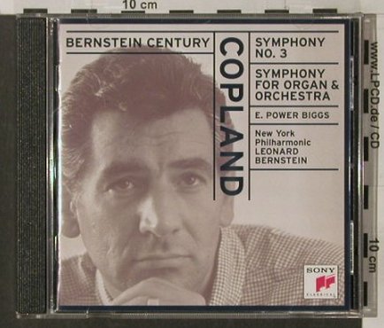Copland,Aaron: Symphony No.3 , for Organ&Orch., Sony(), , 1997 - CD - 91817 - 7,50 Euro
