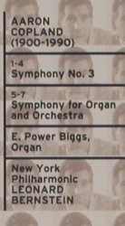 Copland,Aaron: Symphony No.3 , for Organ&Orch., Sony, , 1997 Typ: CD Best.-Nr.: 91817 Preis: 7,50 Euro