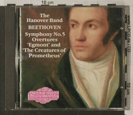 Beethoven,Ludwig van: Symphony No 5...,Overtures, Nimbus(NIM 5007), UK, 1984 - CD - 91823 - 7,50 Euro