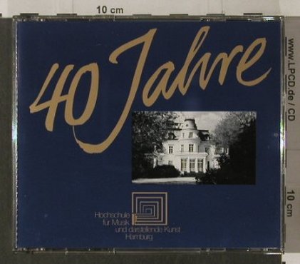 V.A.Hochschule für Musik: u.darst.Kunst Hamburg,40 Jahre, Stift.Freunde&Förderer(D-3430/1), D, 1990 - 2CD - 91955 - 12,50 Euro