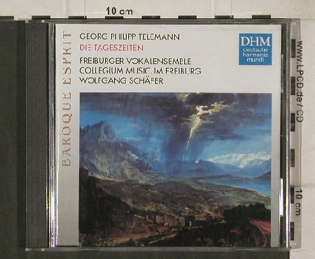 Telemann,Georg Philipp: Die Tageszeiten, DHM(), D, 95 - CD - 91996 - 7,50 Euro