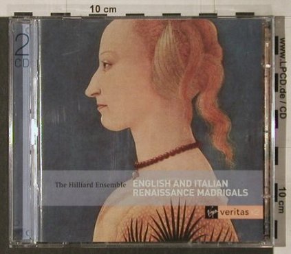 Hilliard Ensemble: English a.Italian Renais. Madrigals, Virgin veritas x2(), EU, 1992 - 2CD - 92003 - 10,00 Euro