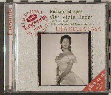 Strauss,Richard: Vier Letzte Lieder(53), Decca(), D, 2000 - CD - 92018 - 6,00 Euro