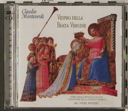 Monteverdi,Claudio: Vespro Della Beata Vergine, Gusto Italiano, EEC, 96 Typ: 2CD Best.-Nr.: 92021 Preis: 10,00 Euro