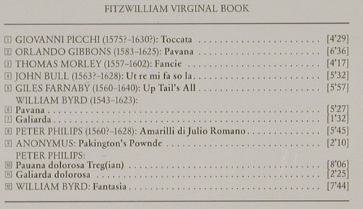 V.A.Fritzwilliam Virginal Book: Ton Koopman, Cembalo, Capriccio(10 211), D, 1989 - CD - 92038 - 9,00 Euro