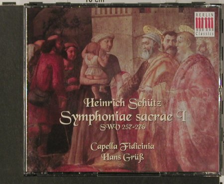Schütz,Heinrich: Symphoniae Sacrae 1, SWV 257-276, Berlin Classics (0092502BC), D, 1997 Typ: 2CD Best.-Nr.: 92041 Preis: 9,00 Euro