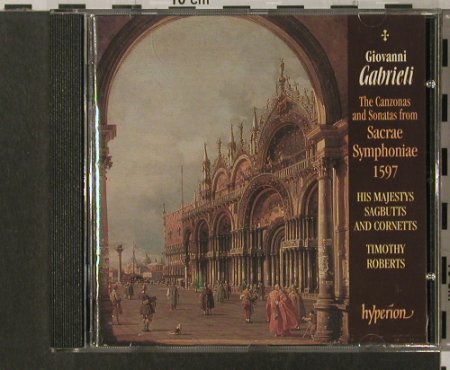 Gabrieli,Giovanni: Canzonas,Sonatas Sacrae Sym. 1597, Hyperion(), UK, 1997 - CD - 92053 - 10,00 Euro