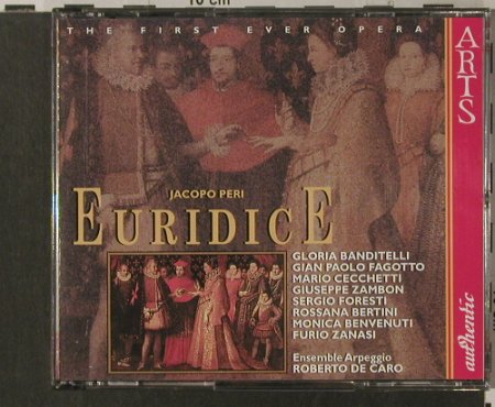 Peri,Jacopo: Euridice, Arts(), EEC, 1995 - 2CD - 92058 - 11,50 Euro