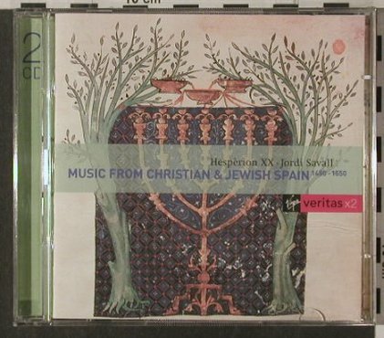 V.A.Christian and Jewish Spain: Hesperion XX, Jordi Savall, Virgin Veritas x2(), EU, 1999 - 2CD - 92059 - 11,50 Euro