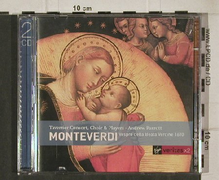Monteverdi,Claudio: Vespro Della Beata Vergine, Virgin Veritas x2, EU, 1999 Typ: 2CD Best.-Nr.: 92060 Preis: 10,00 Euro
