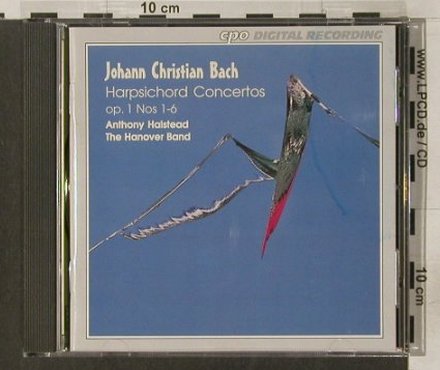 Bach,Johann Christian: Harpsichord Concertos op.1 No.1-6, CPO, D, 1995 Typ: CD Best.-Nr.: 92125 Preis: 7,50 Euro
