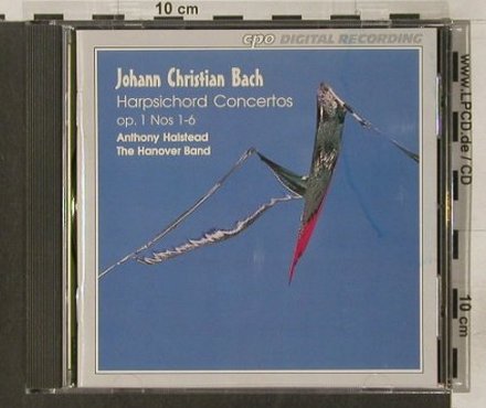 Bach,Johann Christian: Harpsichord Concertos op.1 No.1-6, CPO(), D, 1995 - CD - 92125 - 7,50 Euro