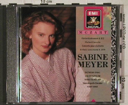 Meyer,Sabine: Mozart: Klarinettenkonzert K. 622, EMI, D, 1990 Typ: CD Best.-Nr.: 92642 Preis: 9,00 Euro