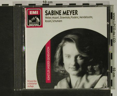 Meyer,Sabine: Künstler Unserer Generation, EMI, UK, 1990 Typ: CD Best.-Nr.: 92643 Preis: 9,00 Euro