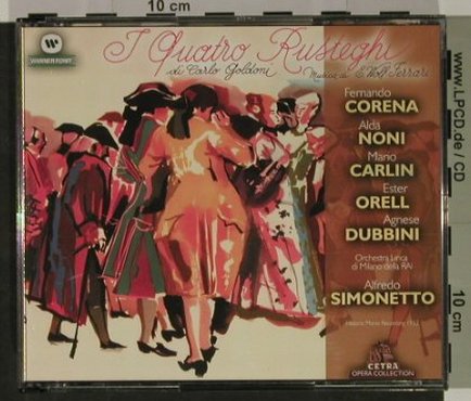 Wolf-Ferrari,Ermanno: I Quatro Rusteghi, Warner, D, 2001 Typ: 2CD Best.-Nr.: 92652 Preis: 7,50 Euro