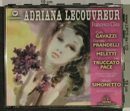 Cilea,Francesco: Adriana Lecouvreur, Warner(), D, 2001 - 2CD - 92653 - 7,50 Euro