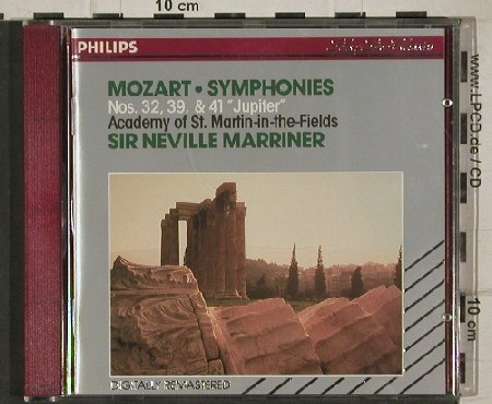 Mozart,Wolfgang Amadeus: Sinfonien 32, 39 & 41 "Jupiter", Philips(), D, 1988 - CD - 92655 - 10,00 Euro