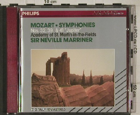 Mozart,Wolfgang Amadeus: Sinfonien 32, 39 & 41 "Jupiter", Philips, D, 1988 Typ: CD Best.-Nr.: 92655 Preis: 10,00 Euro