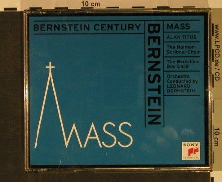 Bernstein,Leonard: Mass - Alan Titus Celebrant, Sony(), NL, 1997 - 2CD - 92668 - 10,00 Euro