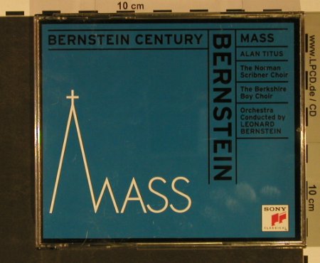 Bernstein,Leonard: Mass - Alan Titus Celebrant, Sony, NL, 1997 Typ: 2CD Best.-Nr.: 92668 Preis: 10,00 Euro