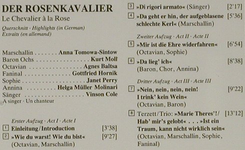 Strauss,Richard: Der Rosenkavalier, Deutsche Gramophon(), D, 1984 - CD - 92674 - 6,00 Euro