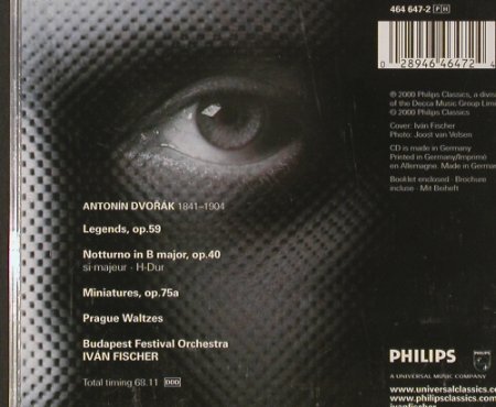 Dvork,Antonin: Legends, Prague Waltzes..., Philips(), D, 2000 - CD - 92676 - 7,50 Euro
