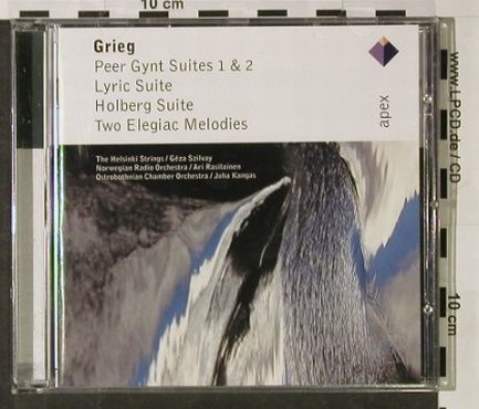 Grieg,Edvard: Peer Gynt-Suiten 1 & 2/,Lyric Suite, Warner Classics/apex(), EU, 2002 - CD - 92759 - 6,00 Euro