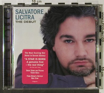 Licitra,Salvatore: Debut, co, Sony (SK 89923), US, 2002 Typ: CD Best.-Nr.: 92796 Preis: 6,00 Euro