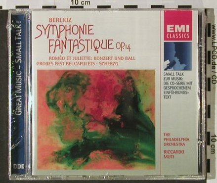 Berlioz,Hector: Symphonie Fantastique op.14, FS-New, EMI, NL, 1997 Typ: CD Best.-Nr.: 92809 Preis: 7,50 Euro