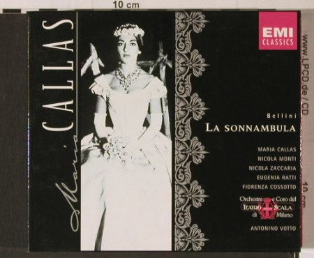 Callas,Maria: Bellini: La Sonnambula, EMI, NL, 1997 Typ: 2CD Best.-Nr.: 93075 Preis: 10,00 Euro