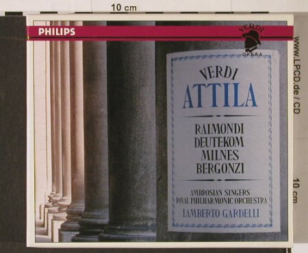 Verdi,Guiseppe: Attila, Philips, D, 1989 Typ: 2CD Best.-Nr.: 93097 Preis: 10,00 Euro