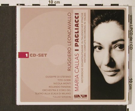 Callas,Maria: Leoncavallo: I Pagliacci, FS-New, Membran, , 2005 Typ: CD Best.-Nr.: 93099 Preis: 5,00 Euro