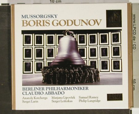 Mussorgsky,Modest: Boris Godunow(Gesamtaufnahme),Box, Sony, NL, 1994 Typ: 3CD Best.-Nr.: 93130 Preis: 12,50 Euro