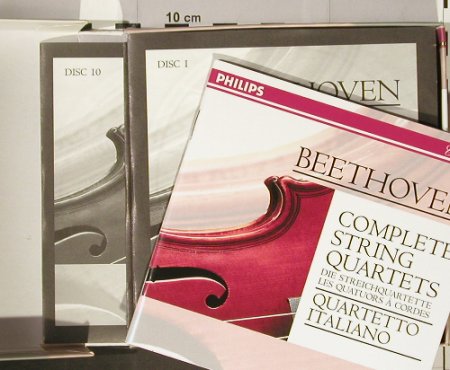 Beethoven,Ludwig van: Complete String Quartets, Philips(454 062-2), D, 1996 - 10CD - 93215 - 35,00 Euro