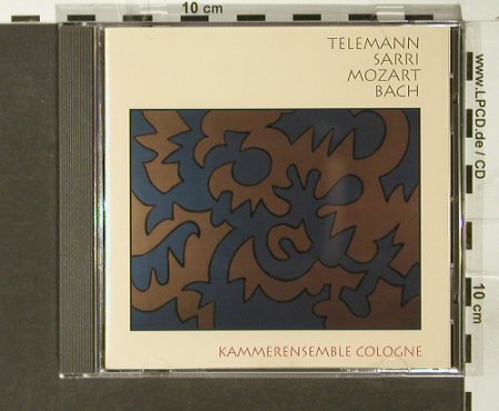 Kammerensemble Cologne: Telemann,Sarri,Mozart,Bach, Kutlu(118-2), D,  - CD - 93965 - 10,00 Euro